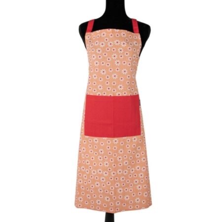 Daisy Flowers Schort Oranje 75x90 Cm |