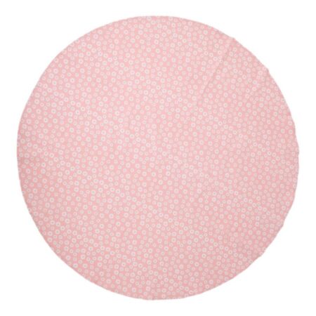 Daisy Flowers Tafelkleed Textiel Roze Rond 160 Cm |