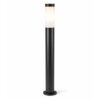 Dally LED Sokkellamp Zwart L - E27 fitting - IP44 Waterdicht - 110 cm - tuinverlichting - padverlichting - Staande buitenlamp | HOFTRONIC