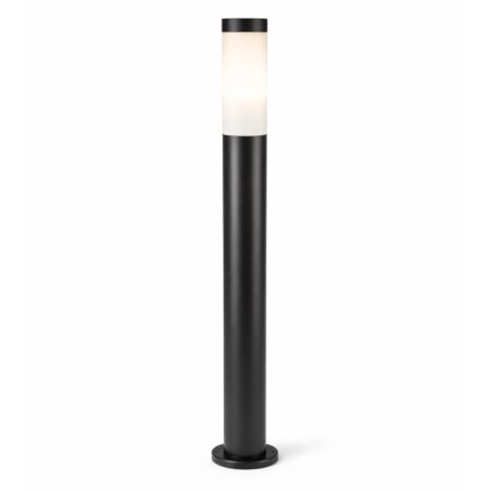 Dally LED Sokkellamp Zwart L - E27 fitting - IP44 Waterdicht - 110 cm - tuinverlichting - padverlichting - Staande buitenlamp | HOFTRONIC
