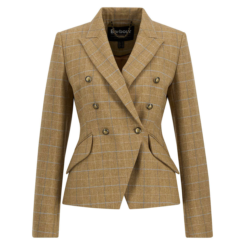 Dames Blazer Wisteria Soft Blue | Barbour