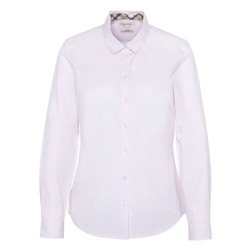 Dames Blouse Derwent Pink/Hessian | Barbour