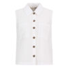 Dames Blouse Sleeveless Melody White | Barbour