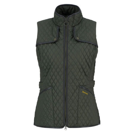Dames Bodywarmer Dahlia Olive | Barbour