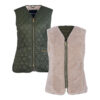Dames Bodywarmer Markenfield Olive Natural | Barbour