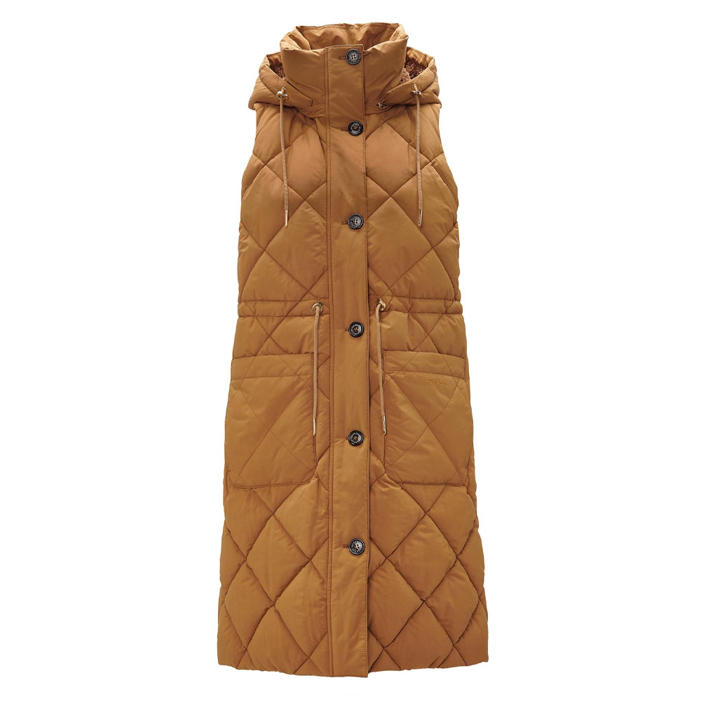Dames Bodywarmer Orinsay Fawn Ancient | Barbour