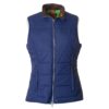 Dames Bodywarmer Quilt Gilet Blauw | English Utopia
