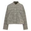 Dames Bomber Jacket Leyburn Olive Prince of Wales | Barbour