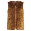 Dames Gilet Barn Brown/Gold | Barbour