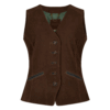 Dames Gilet Greville Walnut | Dubarry