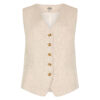 Dames Gilet Killaloe Oatmeal | Dubarry