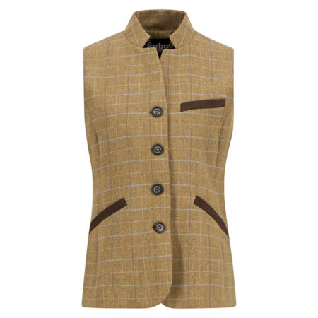 Dames Gilet Petunia Soft Blue | Barbour