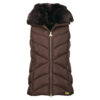 Dames Gilet Santa Rosa Bitter Chocolate | Barbour International