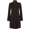 Dames Long coat brown | Anna Lascata