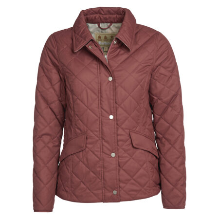 Dames Quilt Alba Dewberry/Silverbirch | Barbour