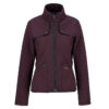 Dames Quilt Dahlia Black Cherry | Barbour