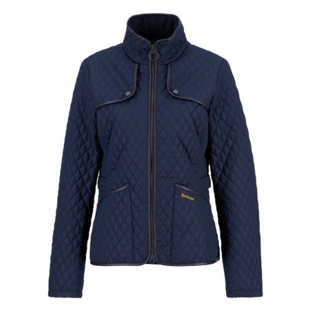 Dames Quilt Dahlia Dark Navy | Barbour