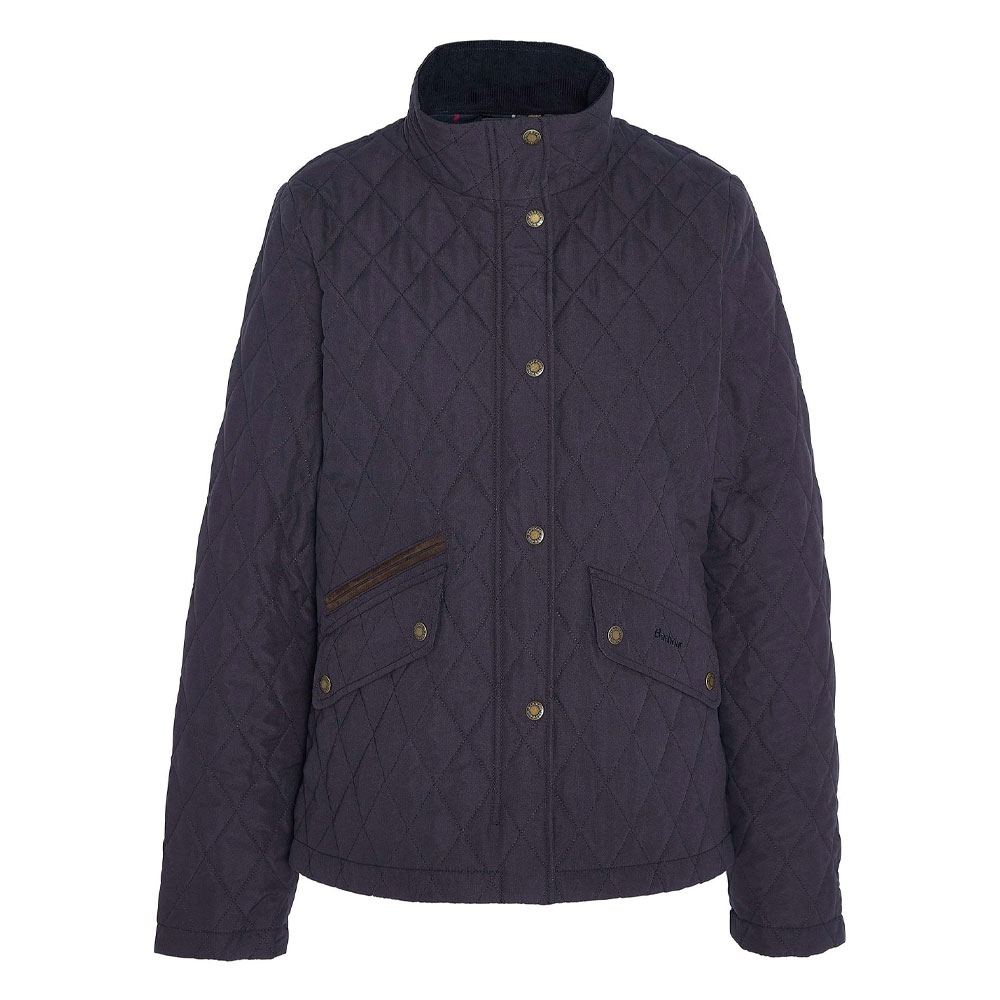 Dames Quilt Shoveler Country Winter Navy | Barbour