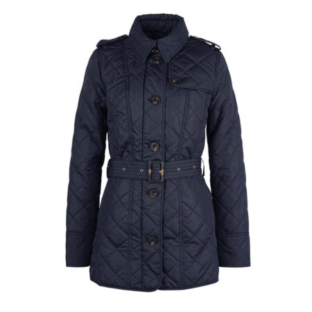 Dames Quilt Tummel Navy/ Classic | Barbour