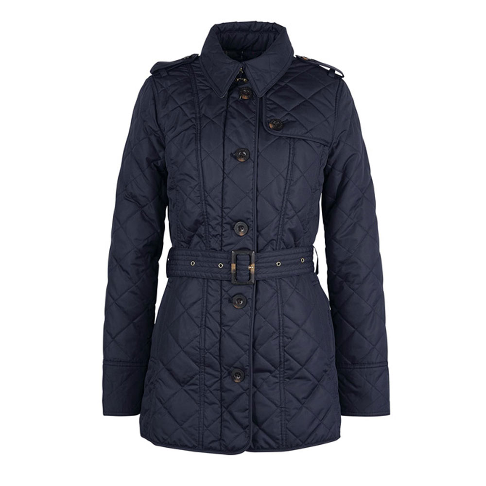 Dames Quilt Tummel Navy/ Classic | Barbour