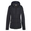 Dames Quilted Sweat Bondar Black | Barbour International