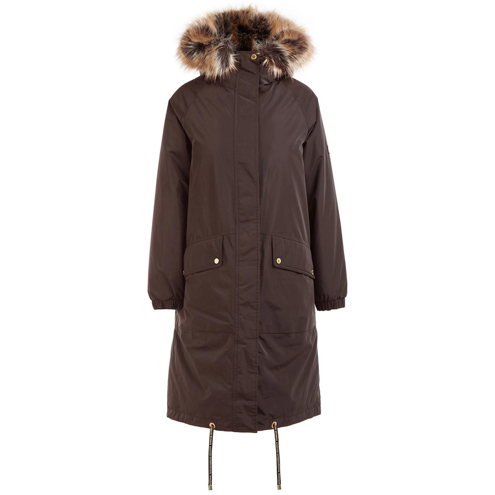 Dames Regenjas Blanca jacket Bitter Chocolate | Barbour International