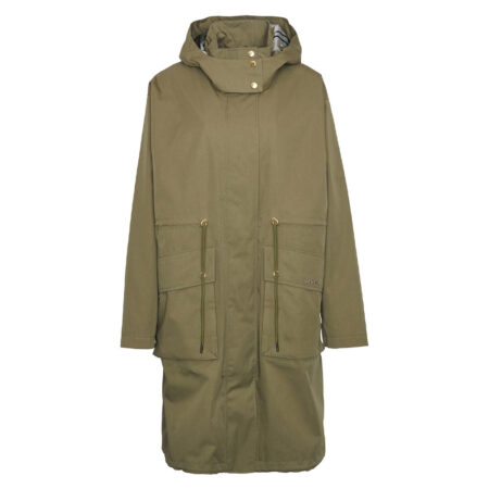 Dames Regenjas Catherine Burnt Olive/Ancient | Barbour