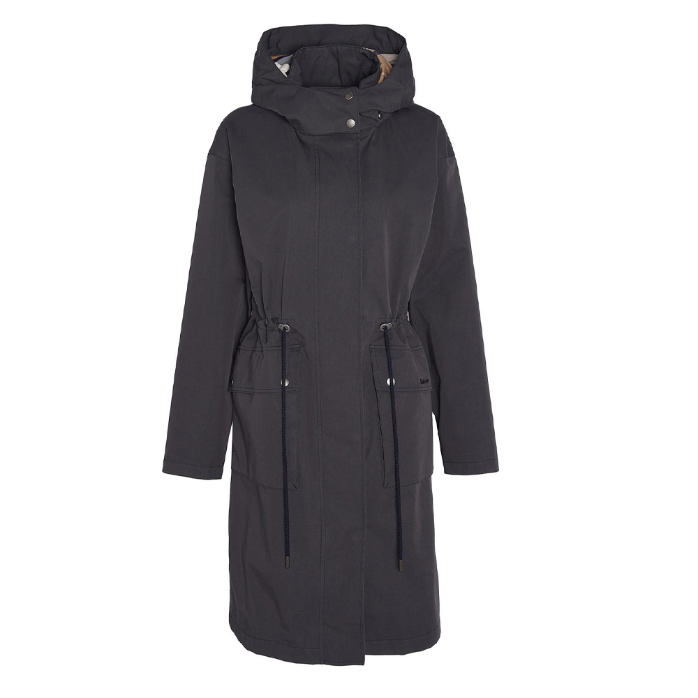 Dames Regenjas Catherine Dk navy/ Primrose | Barbour
