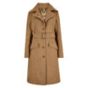 Dames Tweed Coat Brookvale Camel Twill | Dubarry