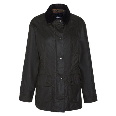 Dames Waxjas Classic Beadnell Olive | Barbour