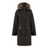 Dames Waxjas Durham City Parka Rustic | Barbour