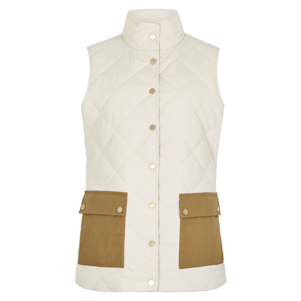 Dames bodywarmer Clashmore Bone | Dubarry