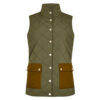 Dames bodywarmer Clashmore Kelp | Dubarry