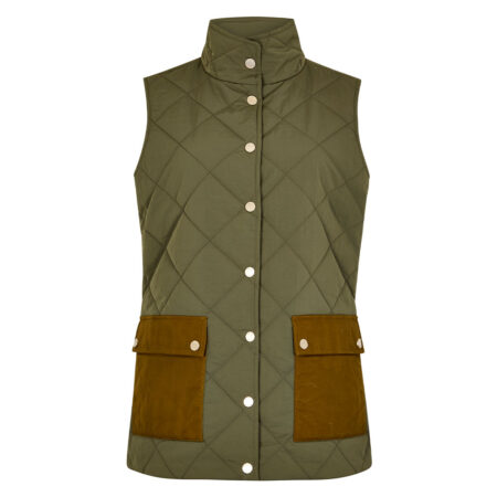Dames bodywarmer Clashmore Kelp | Dubarry