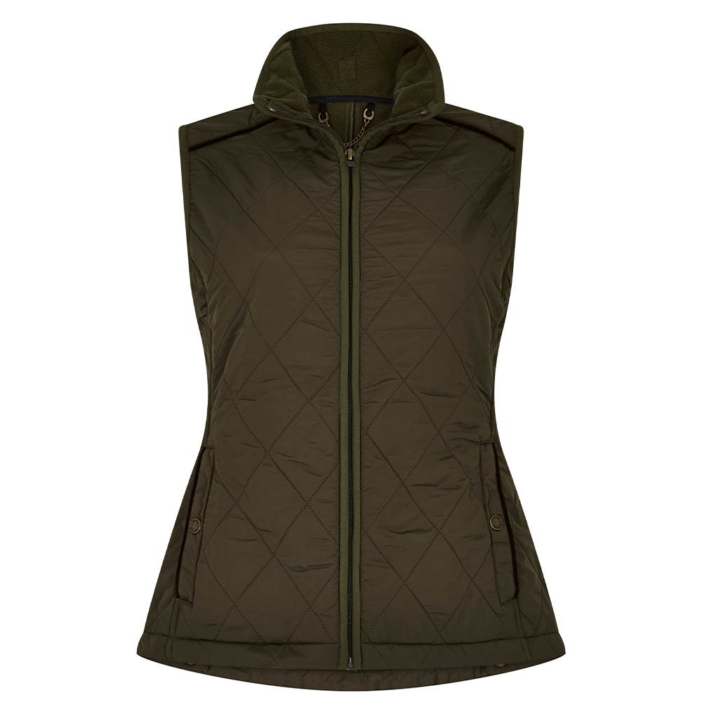 Dames bodywarmer Heywood Olive | Dubarry