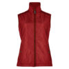 Dames bodywarmer Heywood Red Pepper | Dubarry