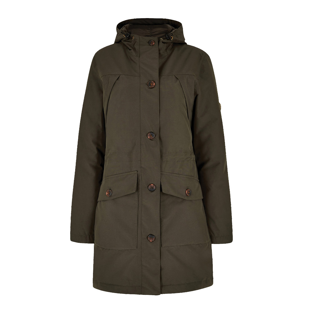 Dames waterdichte jas Sandford Ivy | Dubarry