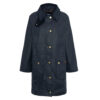 Dames waxjas Beadnell Long Navy | Barbour