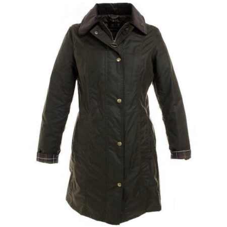 Dames waxjas Belsay Olive | Barbour