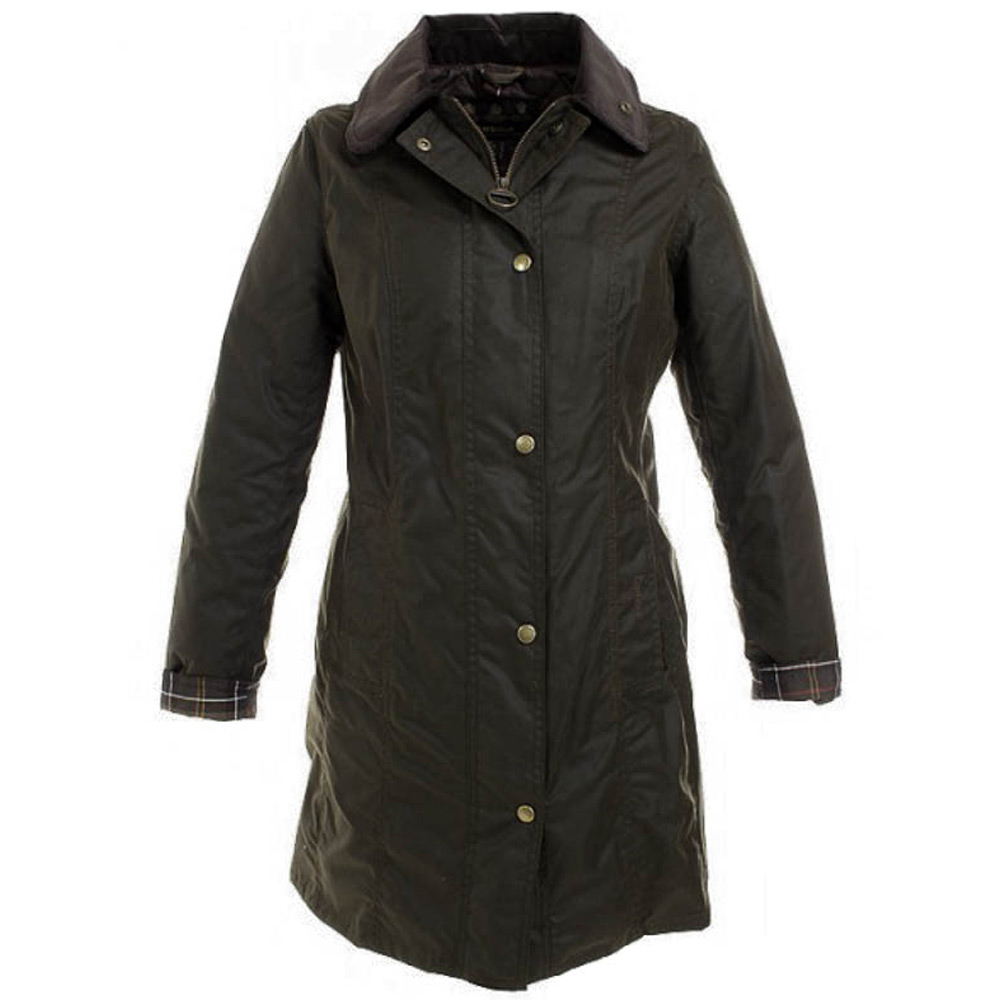 Dames waxjas Belsay Olive | Barbour