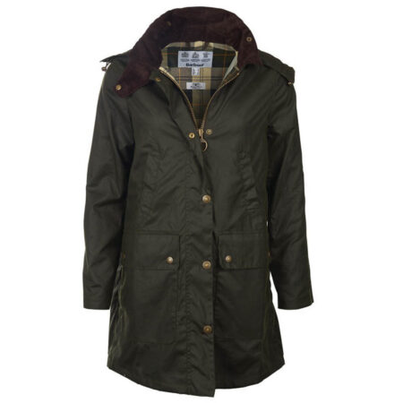 Dames waxjas Border Sage | Barbour
