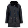 Dames waxjas Bower Navy | Barbour