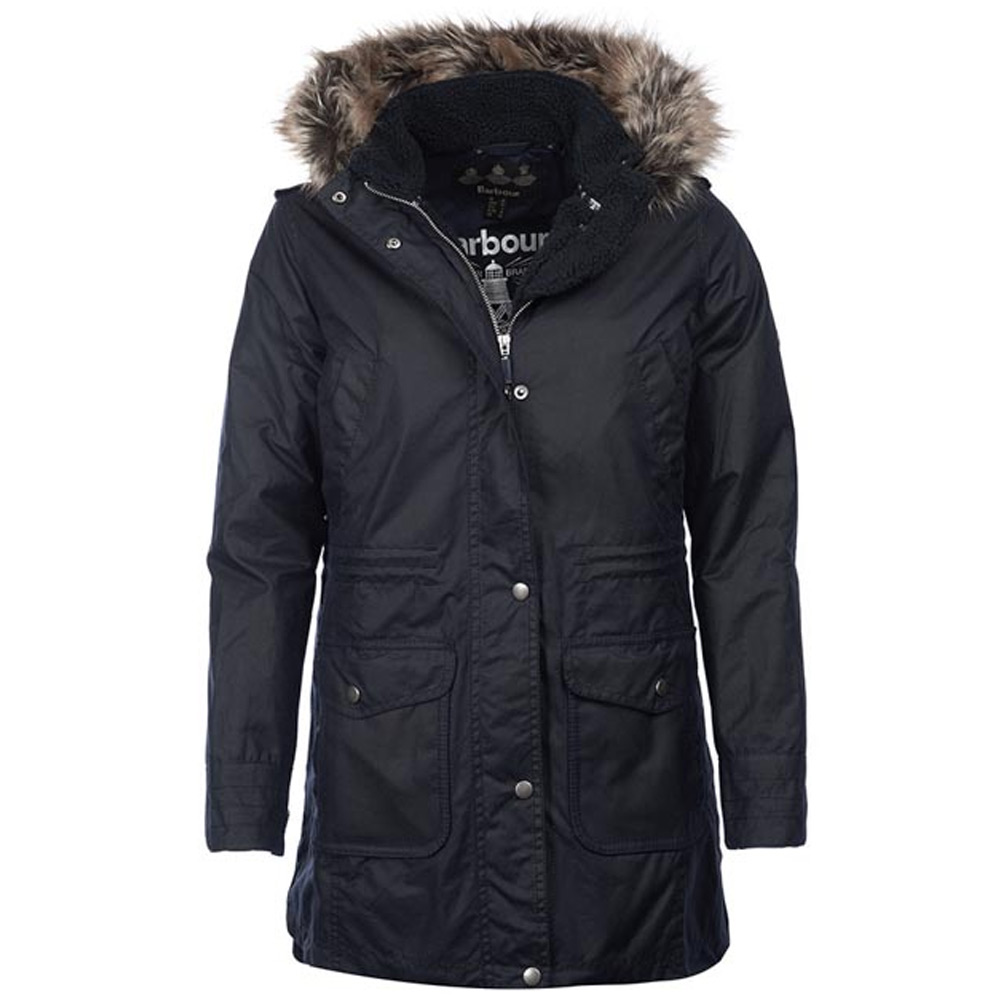 Dames waxjas Bridport Navy | Barbour