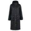 Dames waxjas Cannich Black lang | Barbour