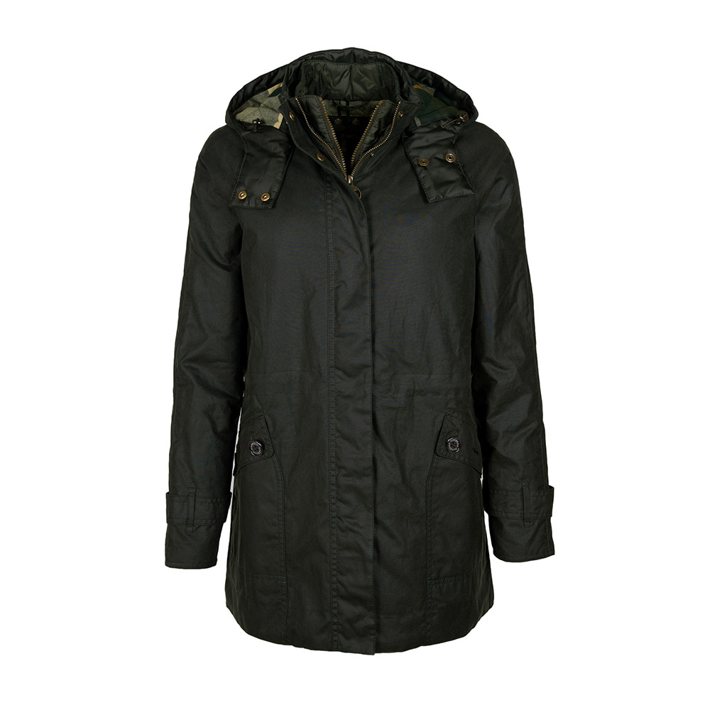 Dames waxjas Cannich Sage | Barbour