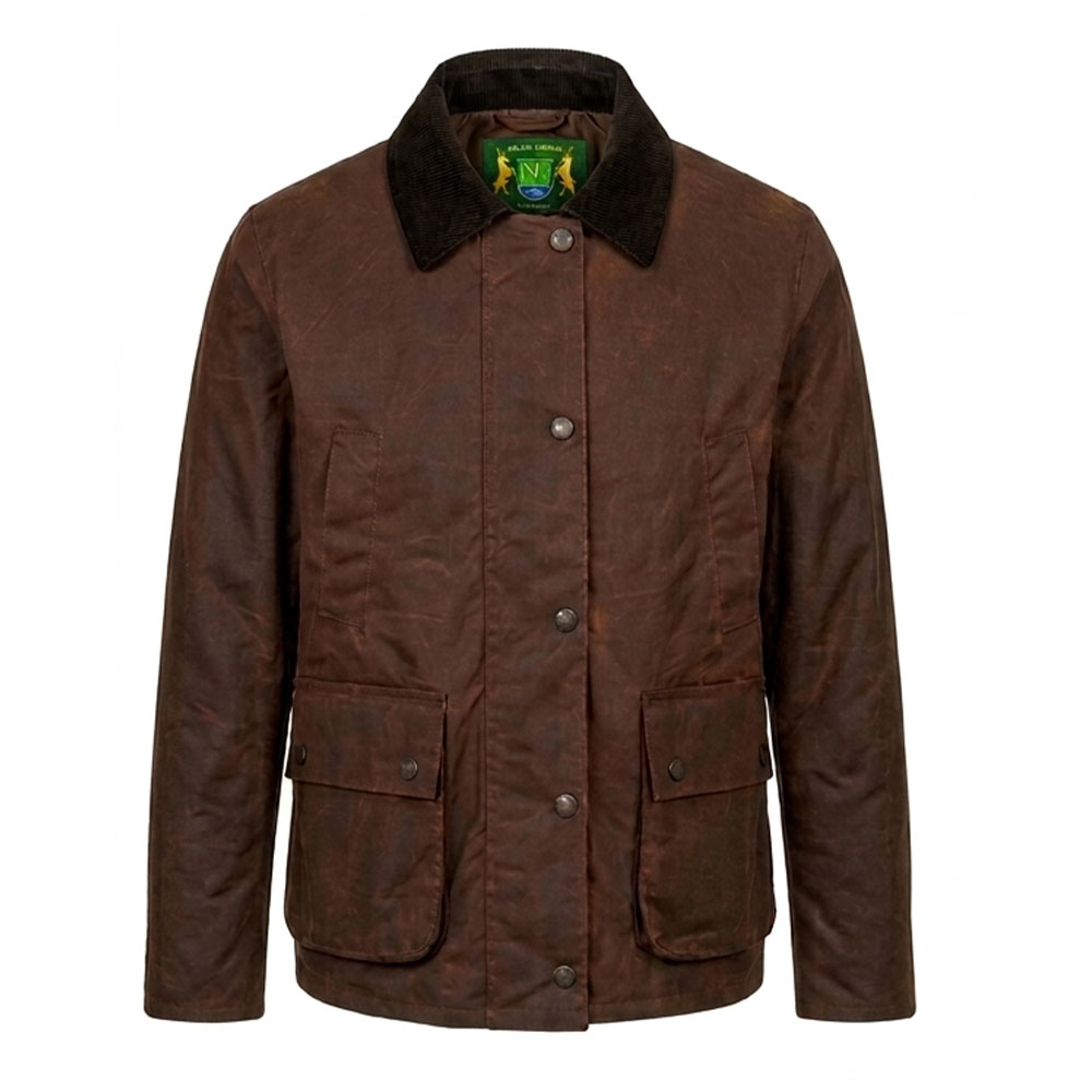 Dames waxjas London Chestnut | Hunter Outdoor