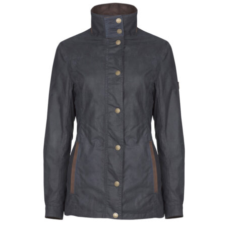 Dames waxjas Mountrath Navy | Dubarry