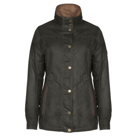 Dames waxjas Mountrath Olive | Dubarry