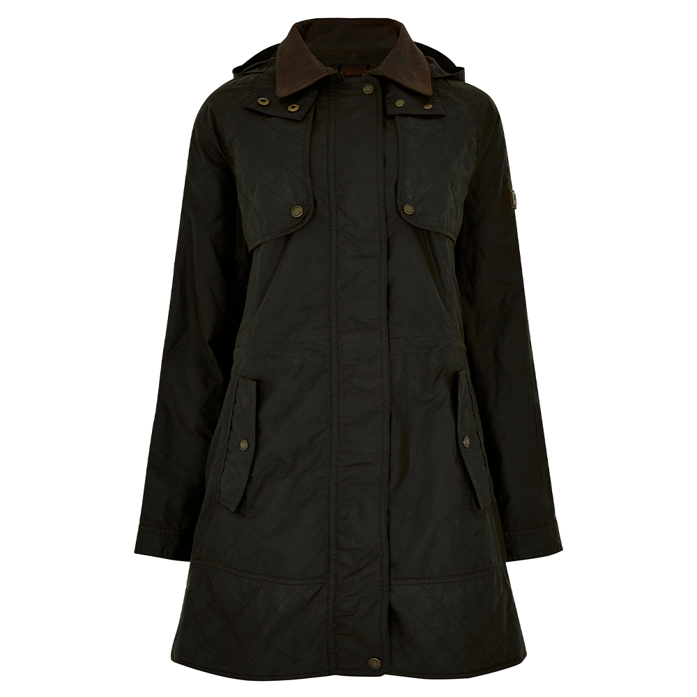 Dames waxjas Radford Verdigris | Dubarry