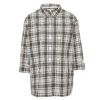 Damesblouse Angelonia Olive Check | Barbour